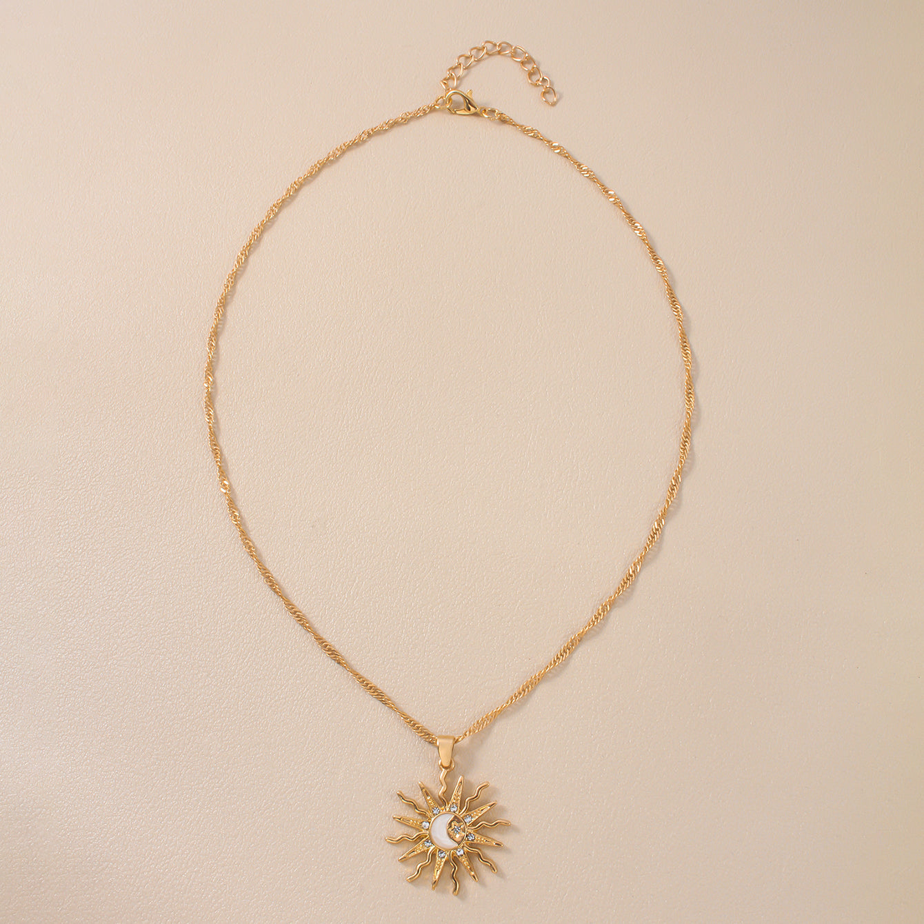 Golden Helios Necklace