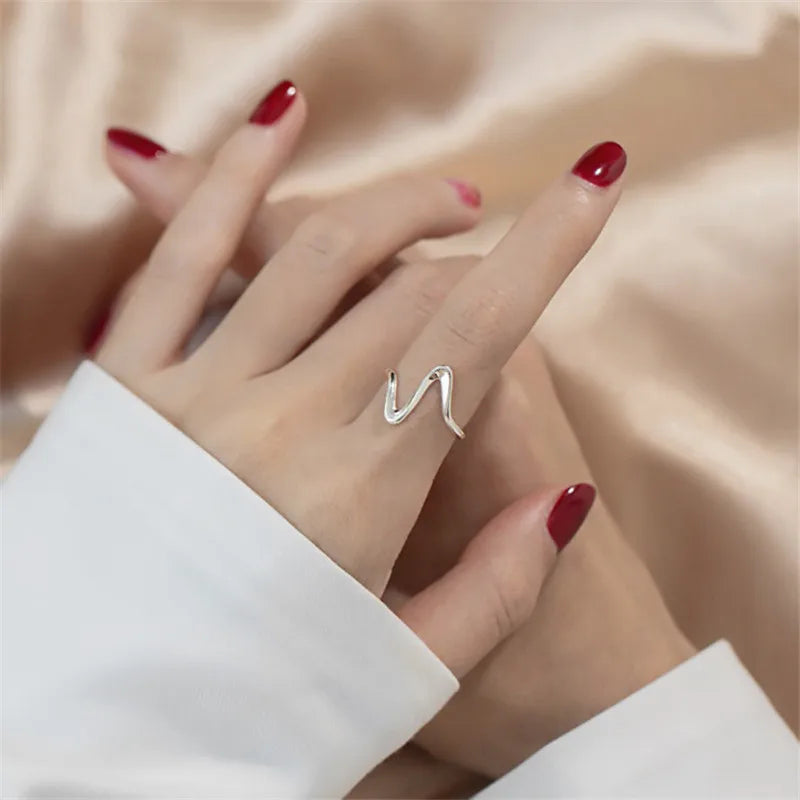 Waves of Gold Ring