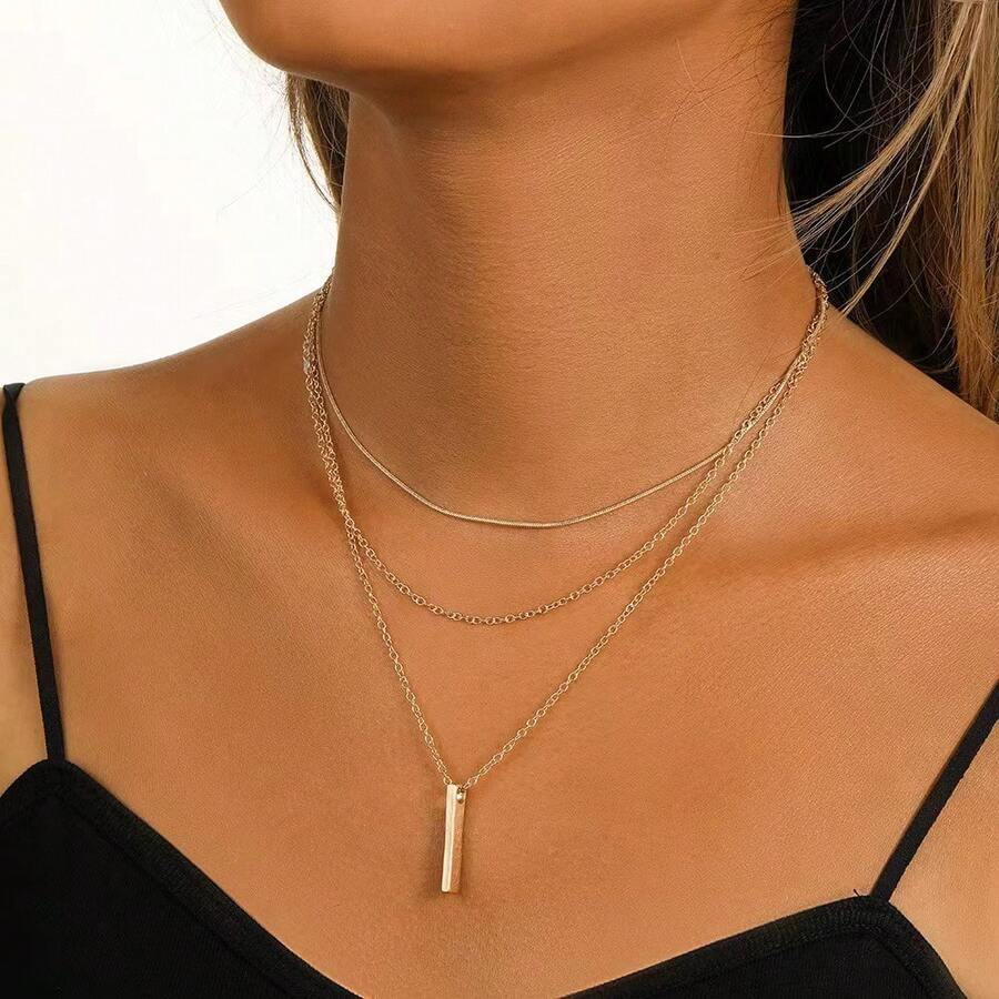 Golden Trinity Necklace