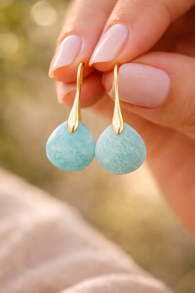 Vivienne™ Amazonite Earrings