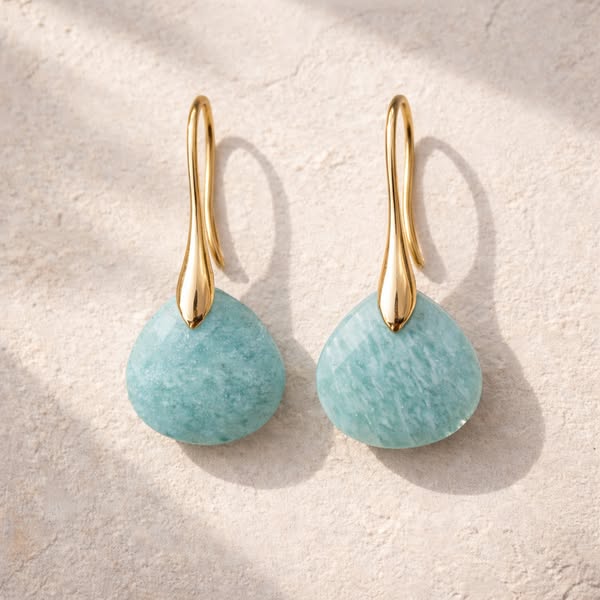 Vivienne™ Amazonite Earrings