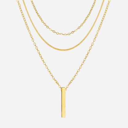 Golden Trinity Necklace