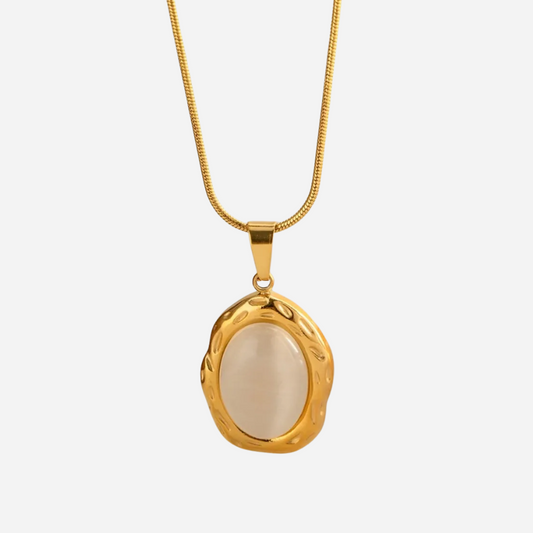 Moonstone Bloom Necklace