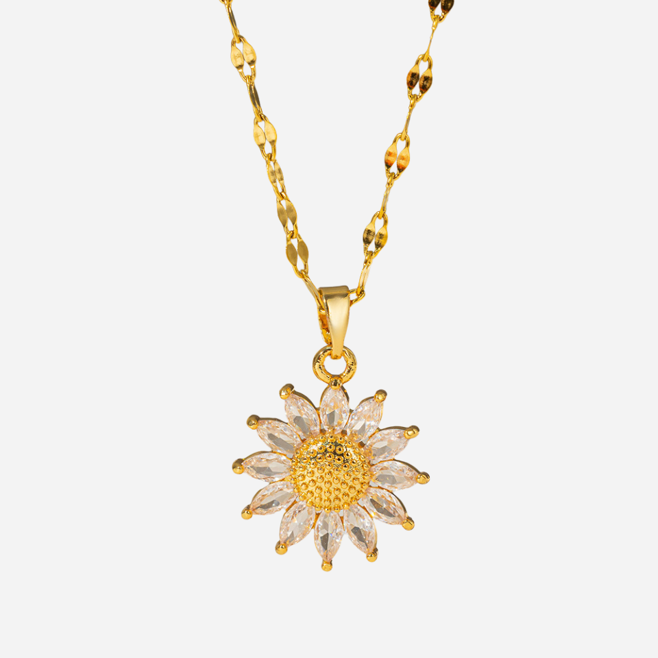 Sunflower Necklace