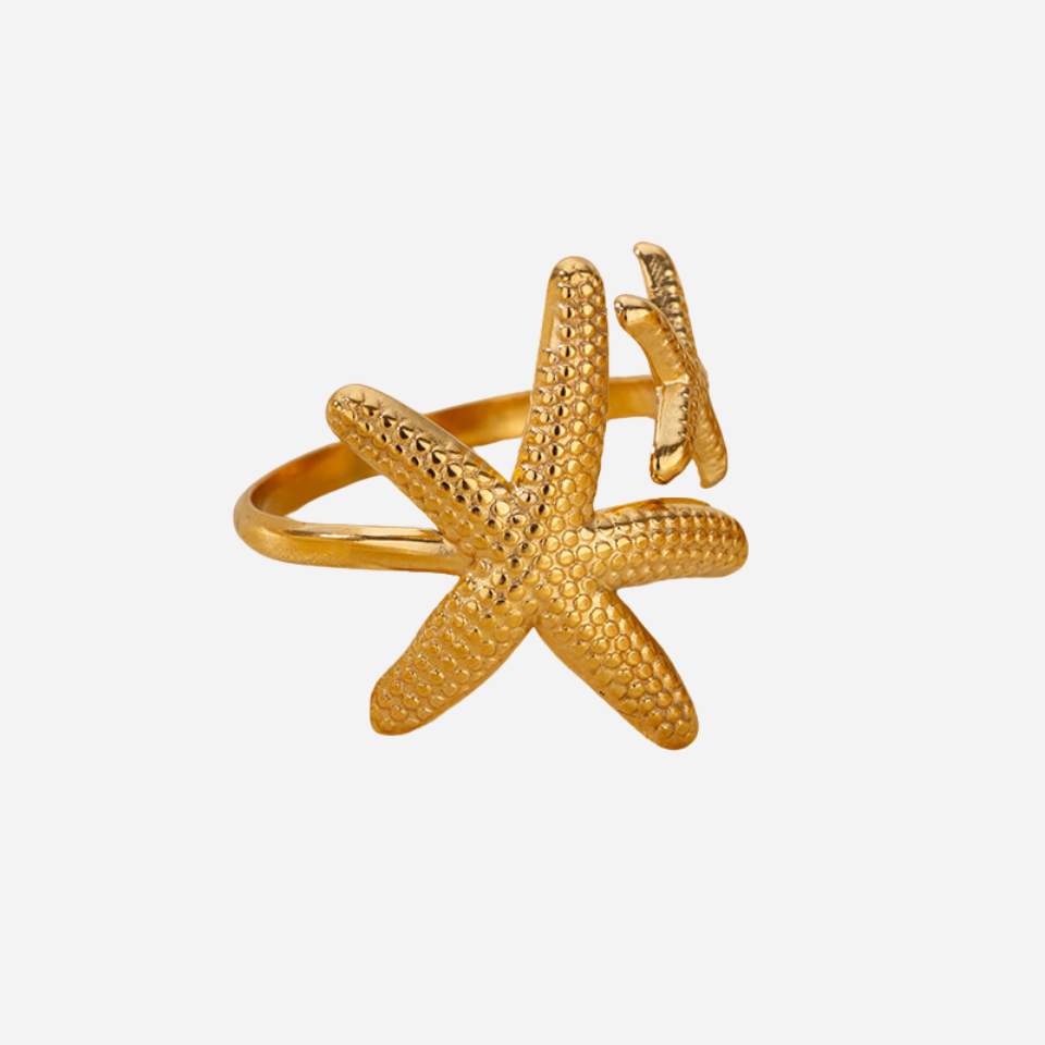 Starfish Embrace Ring