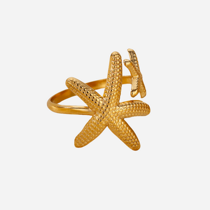 Starfish Embrace Ring