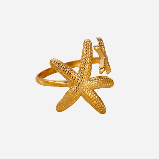 Starfish Embrace Ring