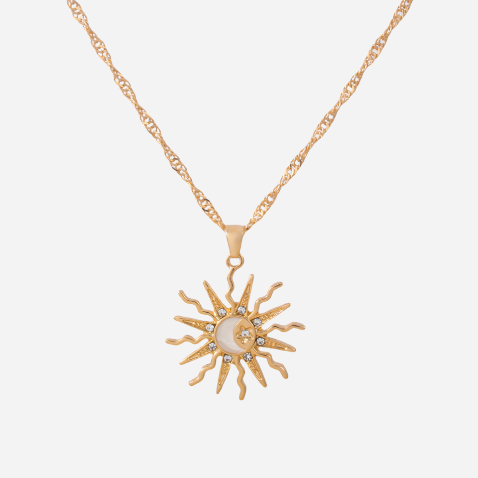 Golden Helios Necklace