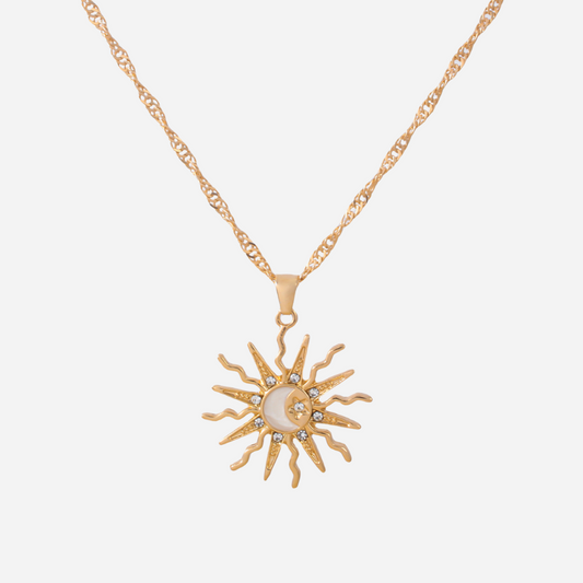 Golden Helios Necklace