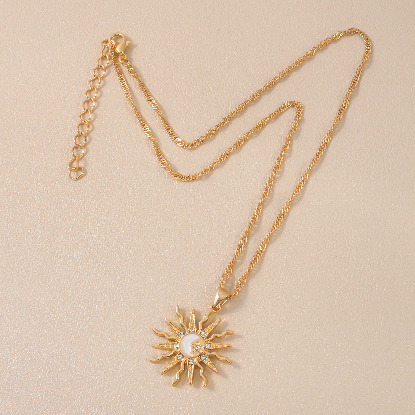 Golden Helios Necklace