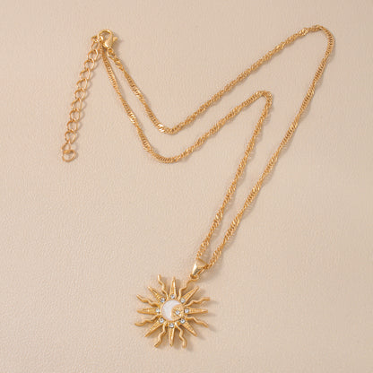 Golden Helios Necklace