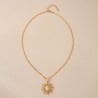 Golden Helios Necklace