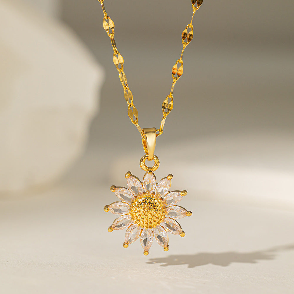 Sunflower Necklace