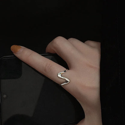 Waves of Gold Ring
