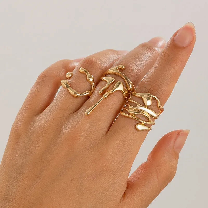 Asymmetrical Flow Ring
