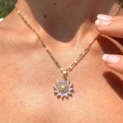 Sunflower Necklace