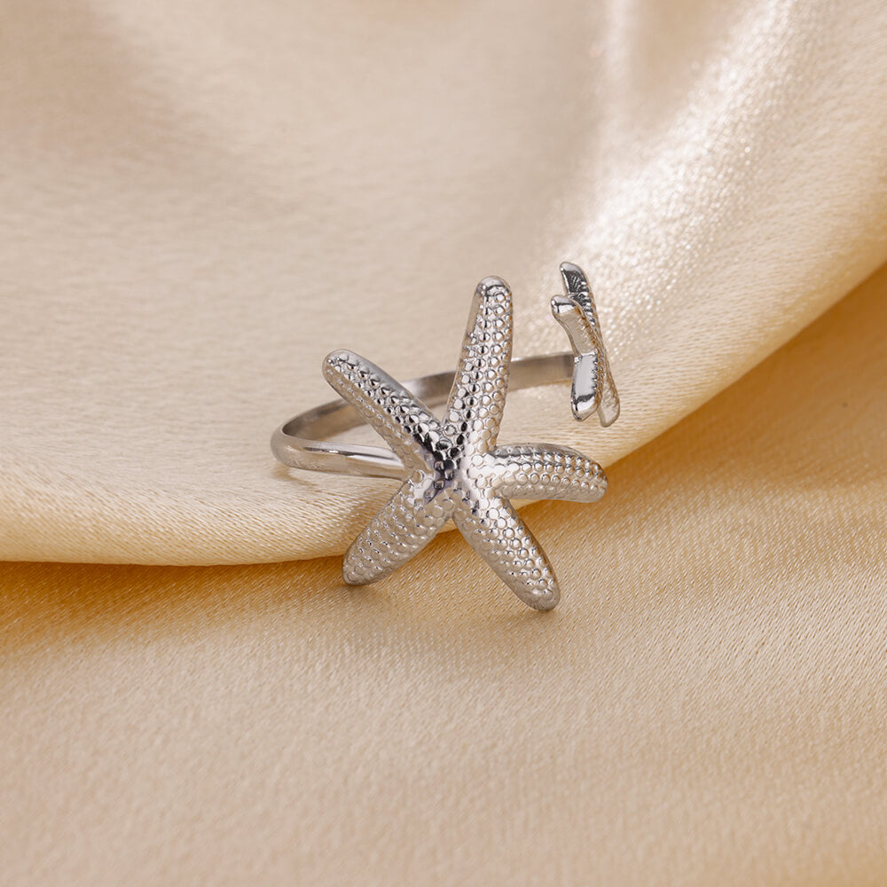 Starfish Embrace Ring