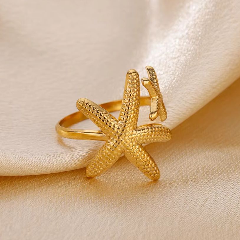 Starfish Embrace Ring